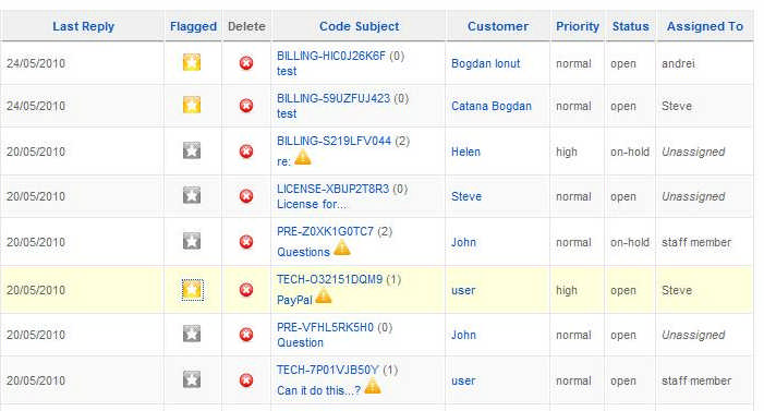 Backend ticket management in RSTickets!Pro